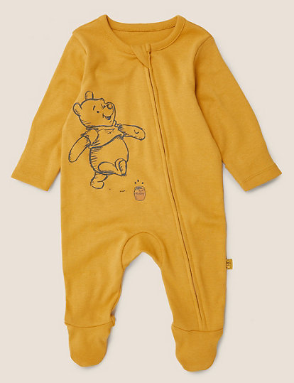 2pk Winnie the Pooh & Friends™ Sleepsuits (7lbs-3 Yrs)