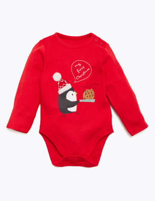m&s christmas baby clothes