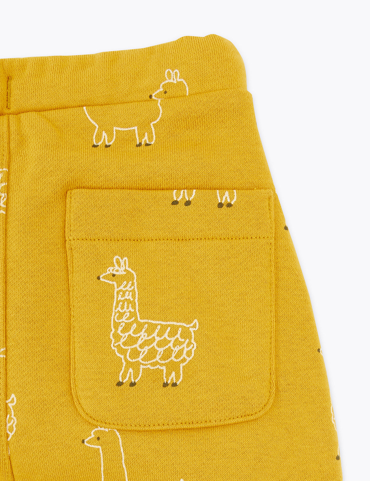 Cotton Rich Llama Print Joggers (0-3 Yrs)