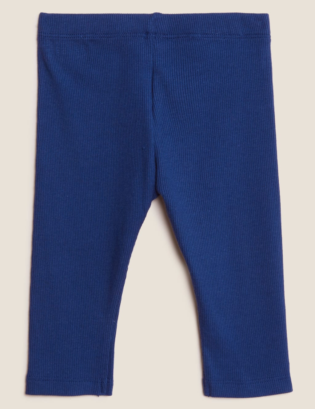 Cotton Rich Ribbed Leggings (0-3 Yrs) image 2