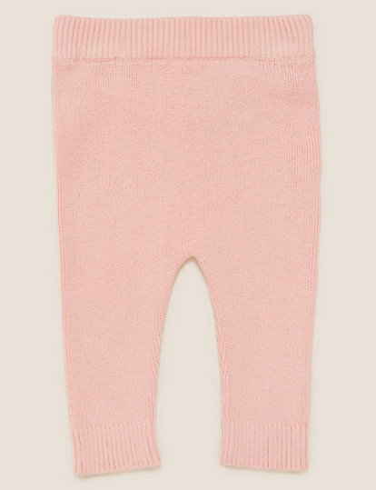 Pure Cotton Knitted Leggings