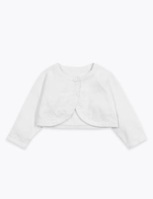 Bol&eacute;ro en coton