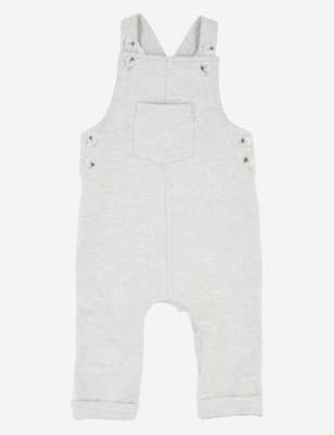 Salopette style sweat &agrave; rayures