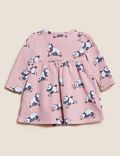 Cotton Rich Panda Print Dress (0-3 Yrs)
