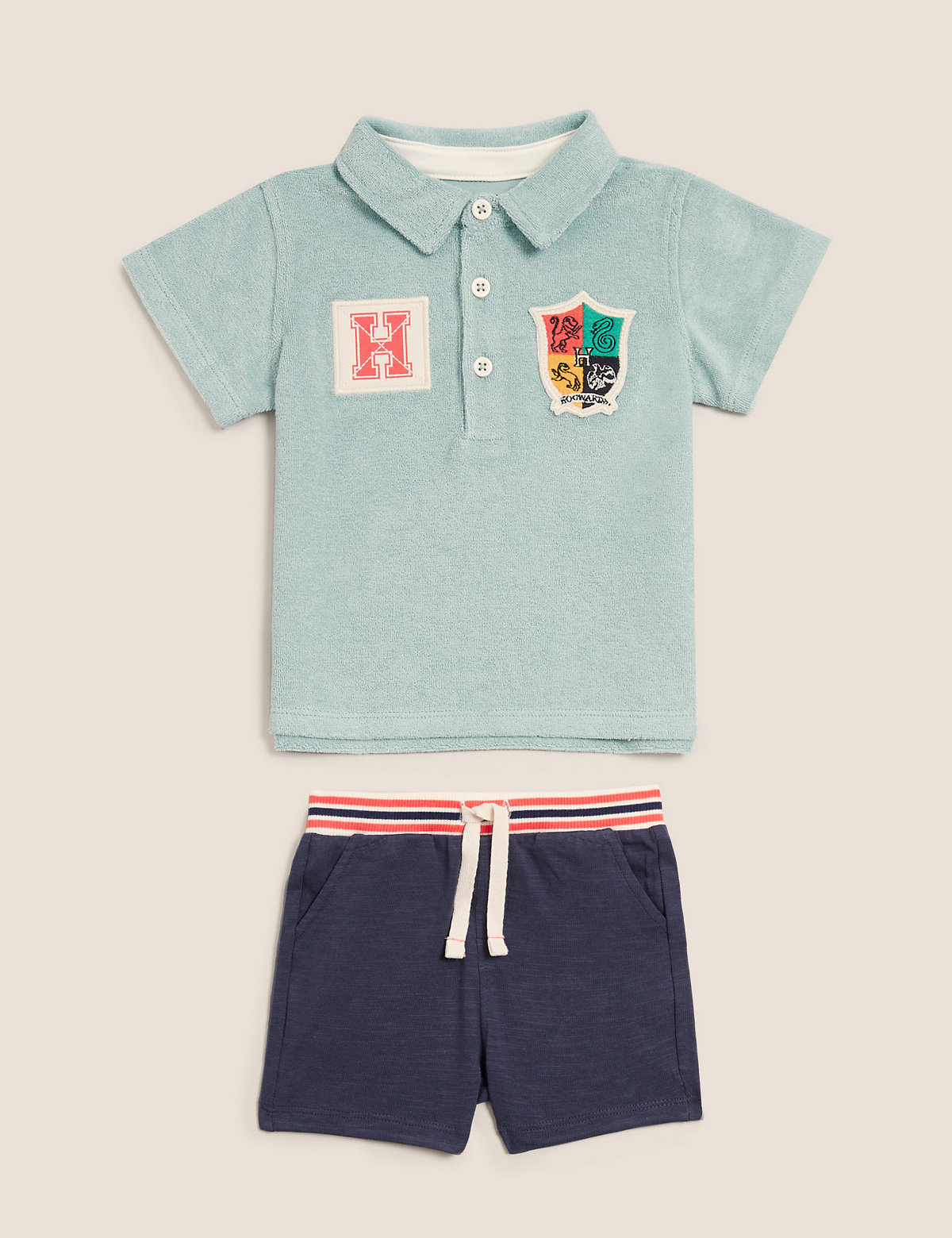 2pc Cotton Harry Potter™ Polo Outfit