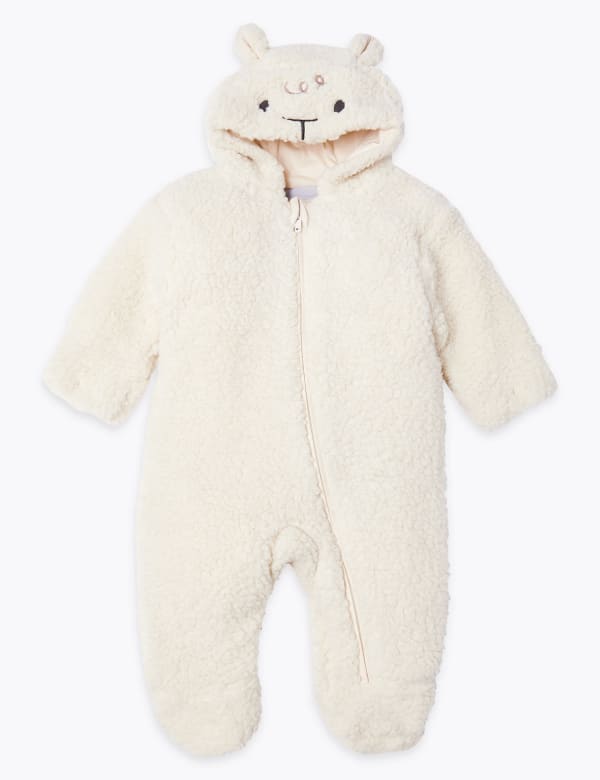 Lamb Pramsuit (7lbs-12 Mths)