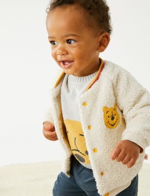 Winnie the Pooh Boucl Jacket 0 3 Yrs M S HK