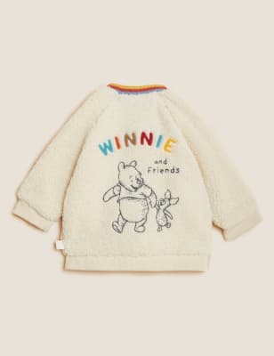 

Unisex,Boys,Girls M&S Collection Winnie the Pooh™ Bouclé Jacket (0-3 Yrs) - Cream Mix, Cream Mix