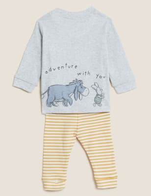 

Unisex,Boys,Girls M&S Collection 2pc Cotton Rich Winnie the Pooh™ Outfit (0-3 Yrs) - Yellow Mix, Yellow Mix