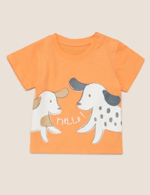 Printed dog t hot sale shirts