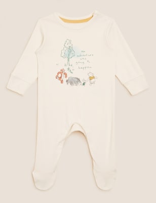 Ensemble 2 Pieces 100 Coton A Motif Winnie L Ourson Jusqu Au 3 Ans