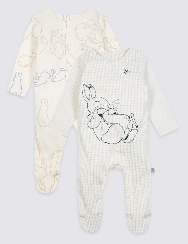 Sleepsuits Peter Rabbit Sleep Suit Towel Gift Set Baby Clothing