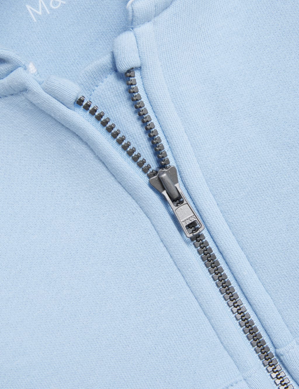 Cotton Rich Plain Hoody (0-3 Yrs) image 3