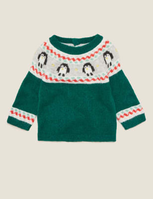 m&s baby jumper