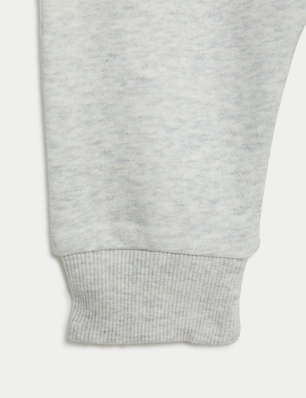 Pantalón deportivo liso de algodón (0-3&nbsp;años) - US