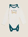 Pure Cotton Badger Graphic Top (0-3 Yrs)