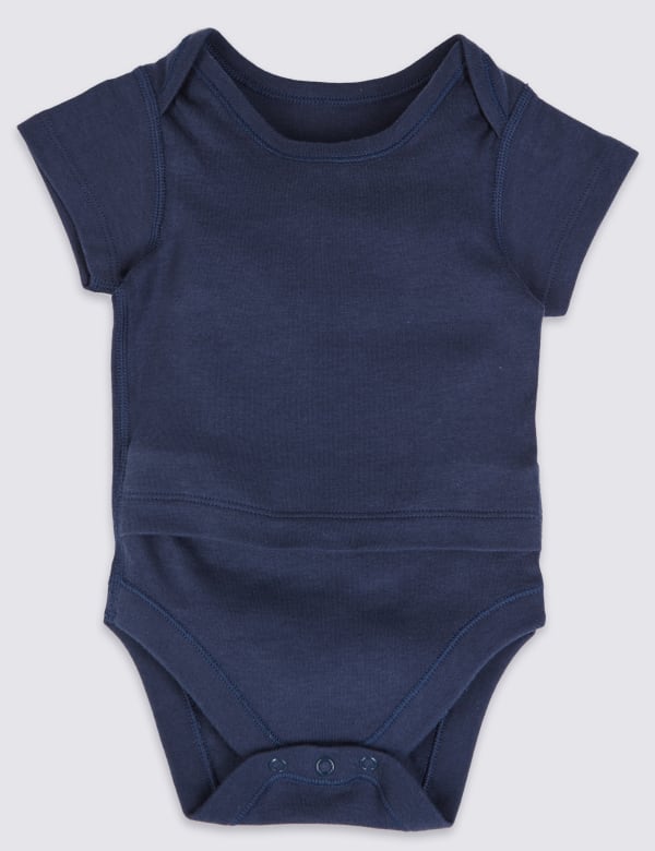 Adaptive Pure Cotton Bodysuit (0-3 Yrs)