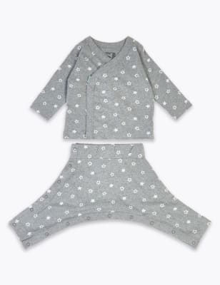 Ensemble top et bas pour dysplasie de la hanche &agrave; motif &eacute;toiles