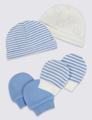 baby hat mittens