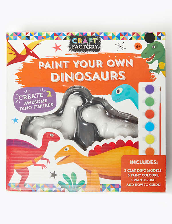 Paint Your Own Dinosaurs Kit