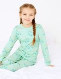 Dreamskin® Unicorn Print Pyjama Set (7-16 Yrs)