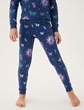 Cotton Rich Butterfly Print Pyjama Set (7-16 Yrs)