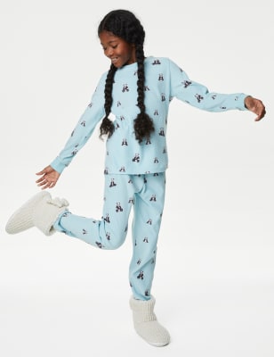 M&s fluffy online pyjamas