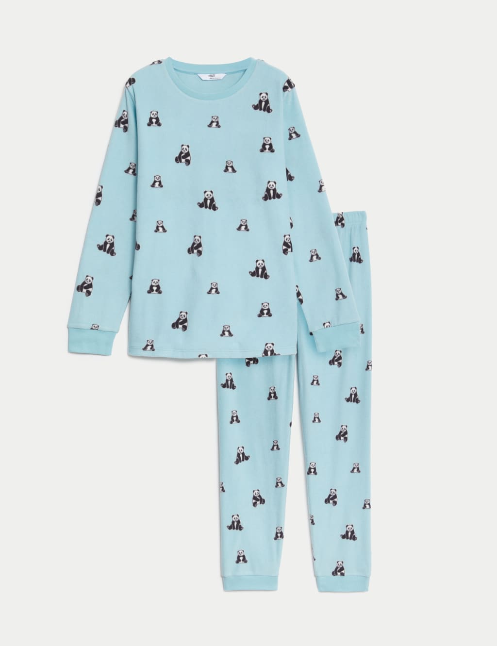 Fleece Panda Pyjamas (6-16 Yrs) image 2
