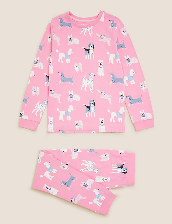 Cotton Rich Dog Pyjamas (7 - 16 Yrs) - FI