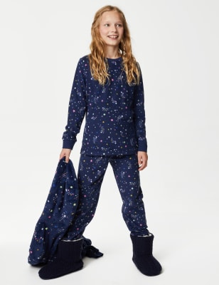 Marks and spencer discount ladies fleece pyjamas