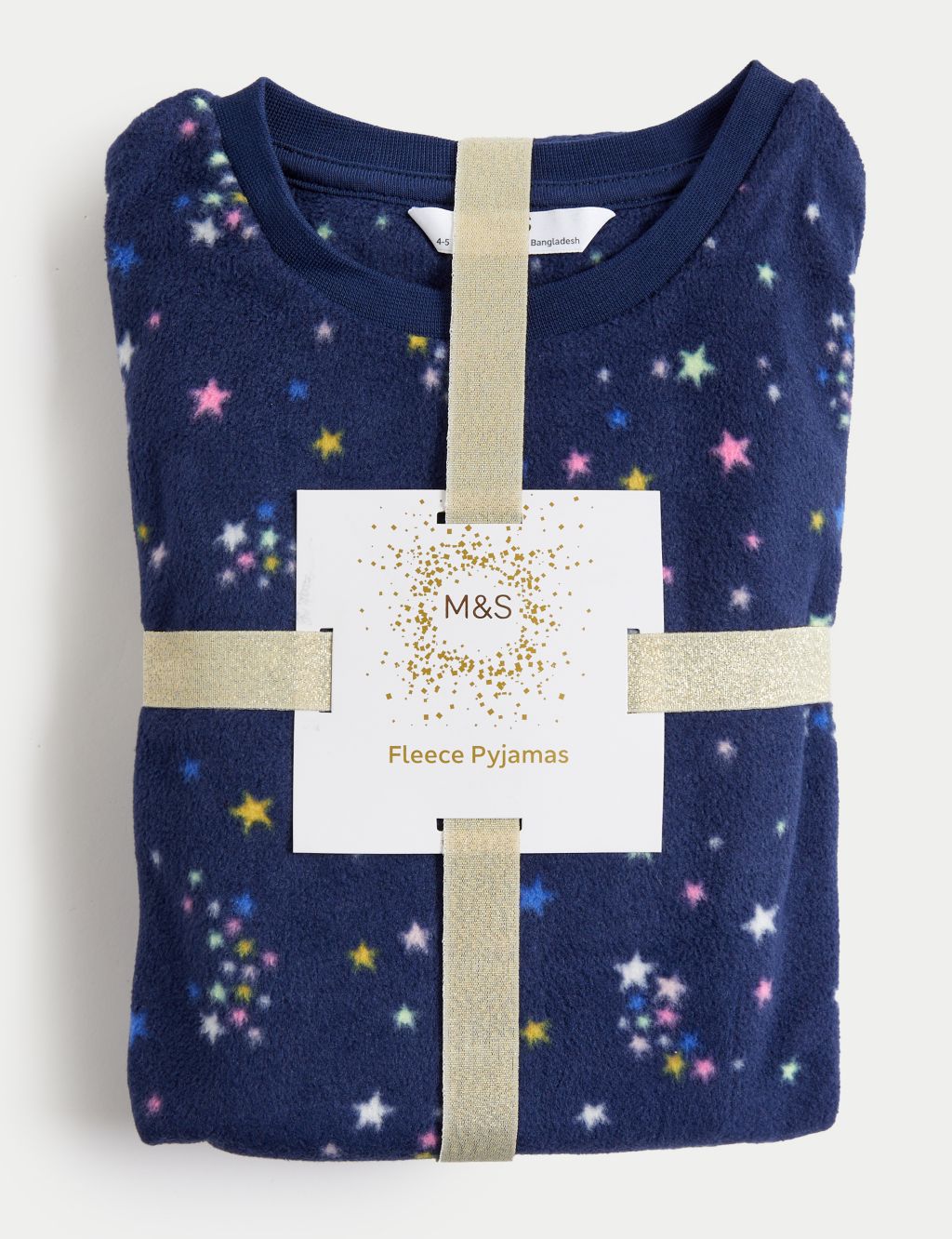 Fleece Star Print Pyjamas (1-16 Yrs) image 2