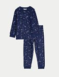 Fleece Star Print Pyjamas (1-16 Yrs)