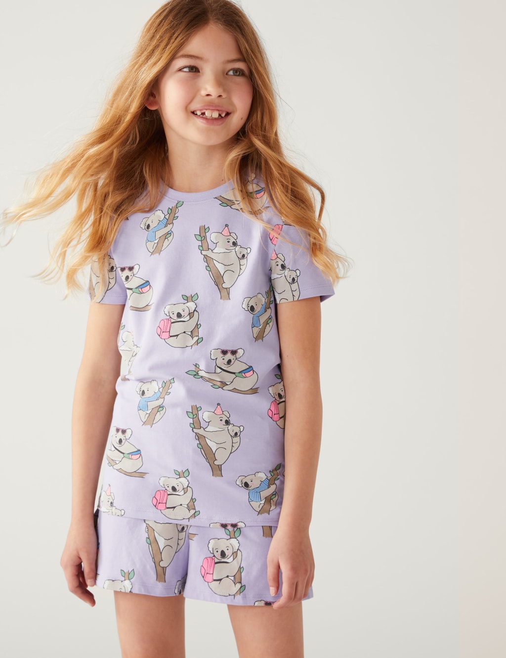 Cotton Rich Koala Short Pyjama Set (7-16 Yrs) image 1