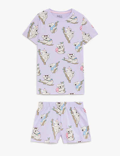 Cotton Rich Koala Short Pyjama Set