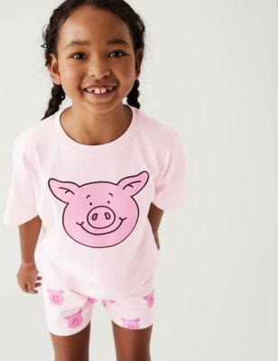 

Kurzes Schlafanzugset mit Percy Pig™-Motiv (2-16 Jahre) - Pink, Pink