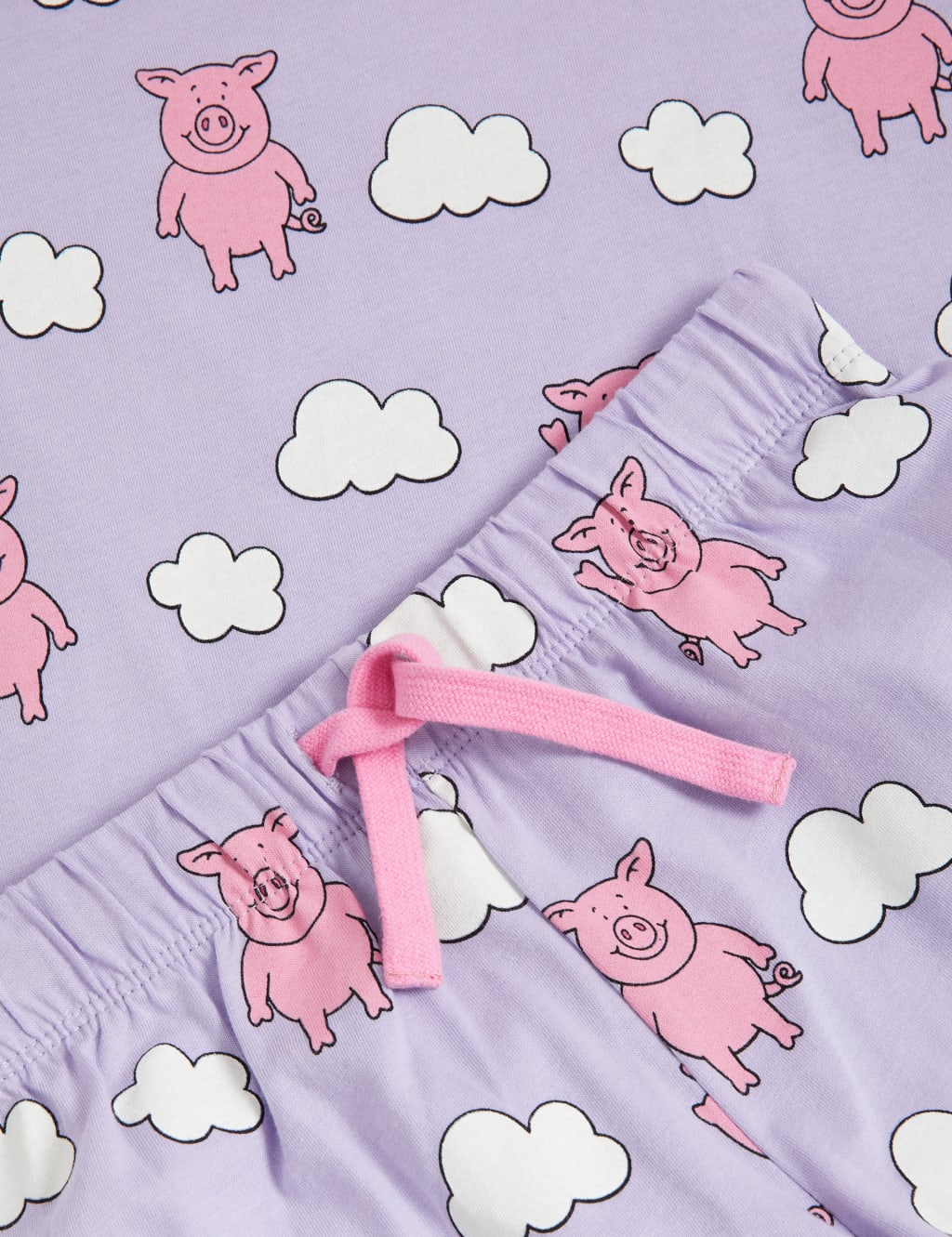 Pure Cotton Percy Pig™ Short Pyjama Set (2-16 Yrs) image 4