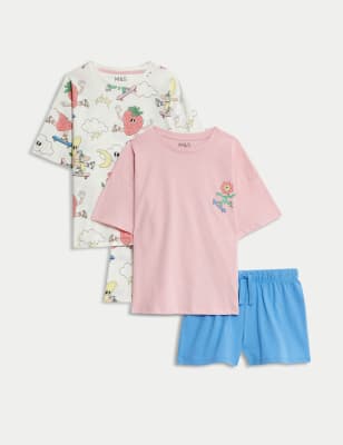 Baby girl store short pyjama sets