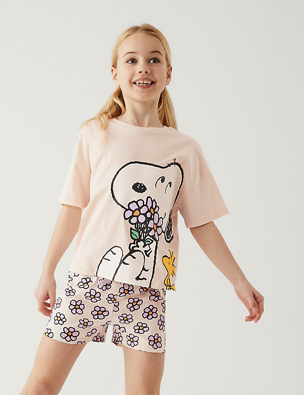 Snoopy™ Short Pyjama Set (6-16 Yrs) - DK