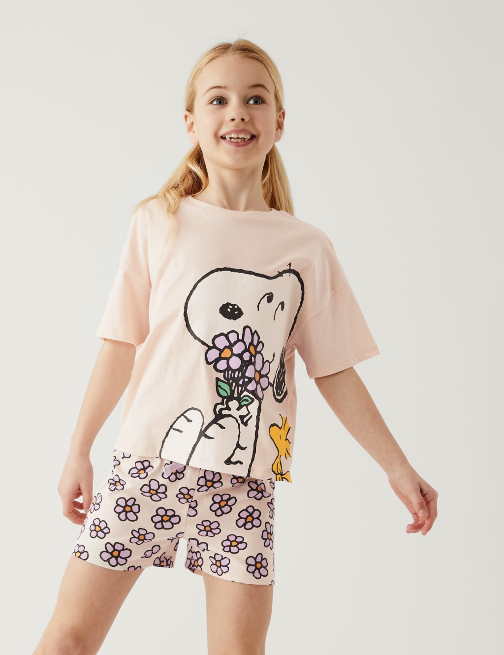 Snoopy™ Short Pyjama Set (6-16 Yrs) image 1
