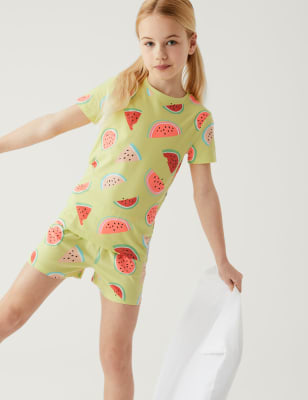 Cotton Rich Watermelon Short Pyjama Set