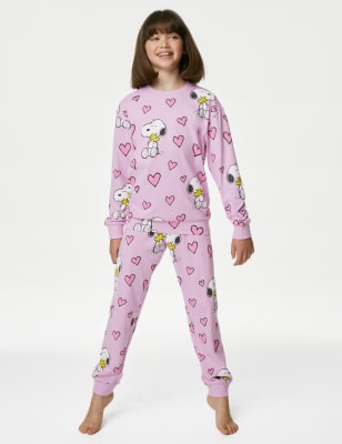 Snoopy Pyjamas 6 16 Yrs M S SI