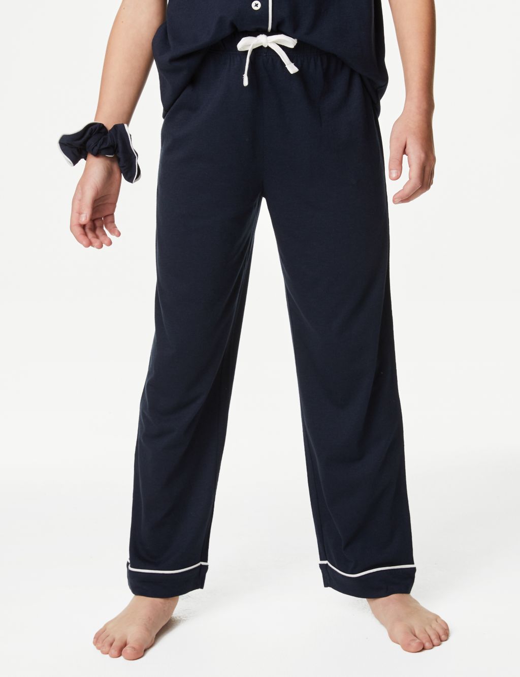 Cotton Rich Pyjamas with Scrunchie (6-16 Yrs) image 5