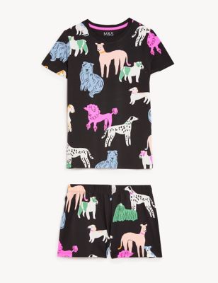 Cotton Rich Dog Pyjama Set (7-16 Yrs)