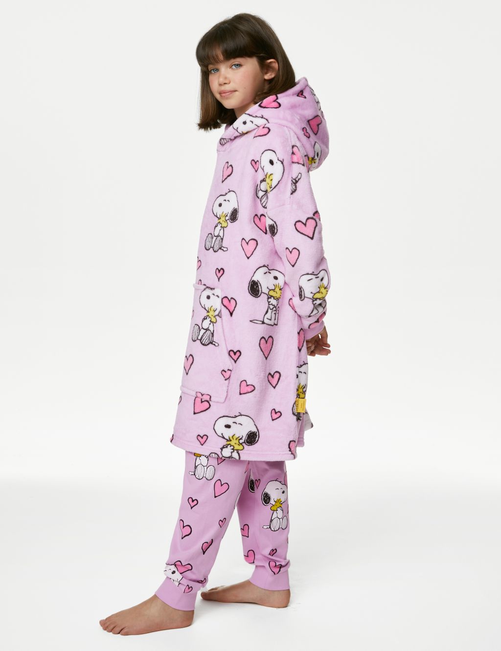 Snoopy™ Oversized Hoodie (7-16 Yrs) image 4
