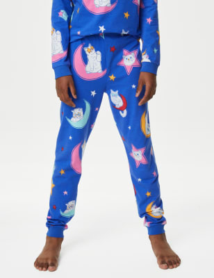 Cotton Rich Cat Pyjamas (7-14 Yrs)