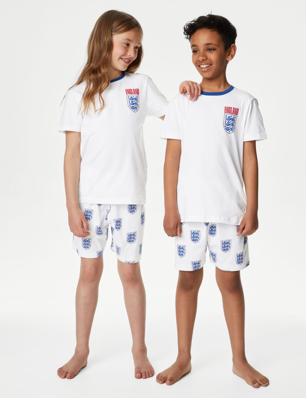 Pure Cotton England Short Pyjama Set (6-16 Yrs) image 1