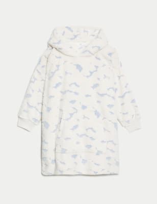 Fleece Cloud Oversized Hoodie (7-16 Yrs)