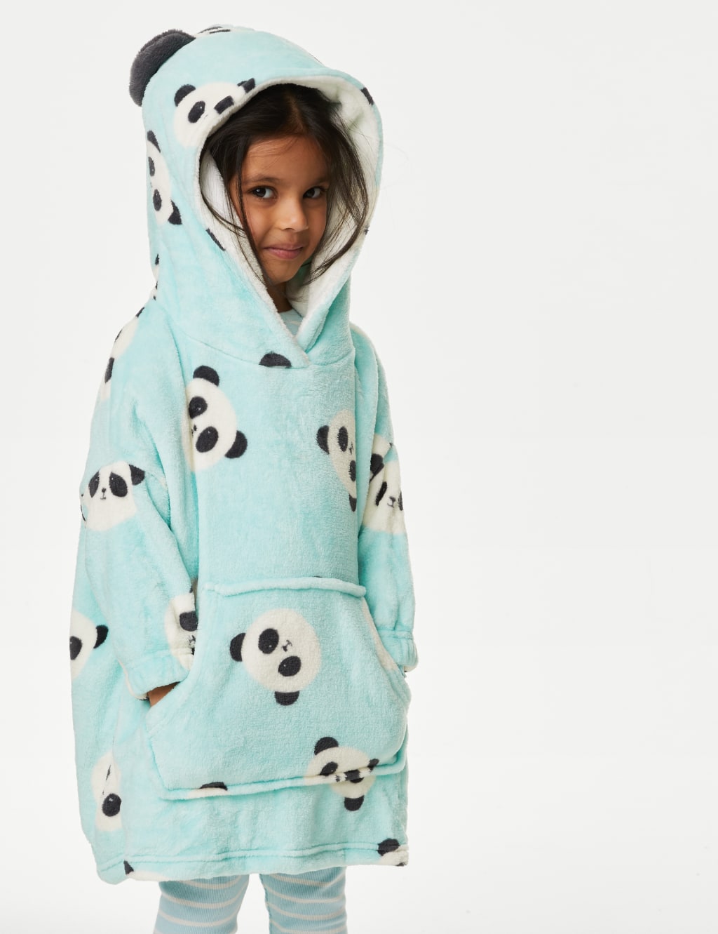 Novelty Panda Foldable Hoodie (3-16 Yrs) image 3