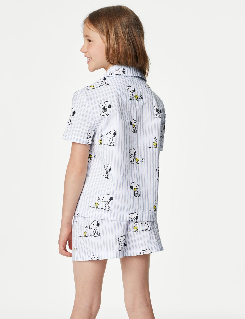 Snoopy™ Striped Short Pyjama Set (6-16 Yrs) image 3