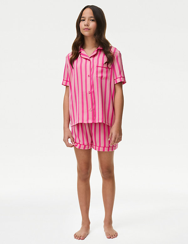 Satin Striped Pyjamas (6-16 Yrs) - FI
